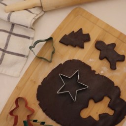 The Perfect Chocolate Christmas Sugar Cookie Recipe